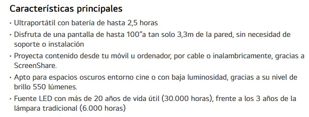 Proyector
