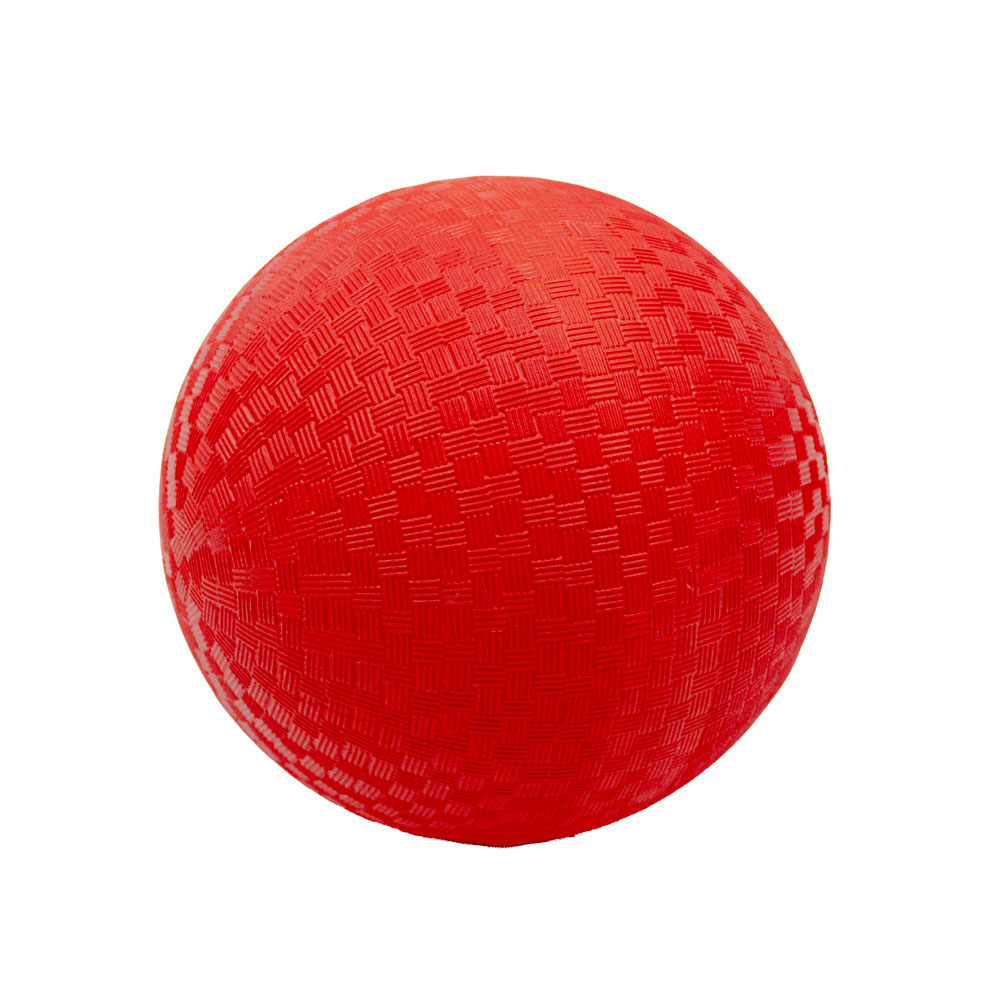 Materiales - Pelota de goma 18 cm color rojo