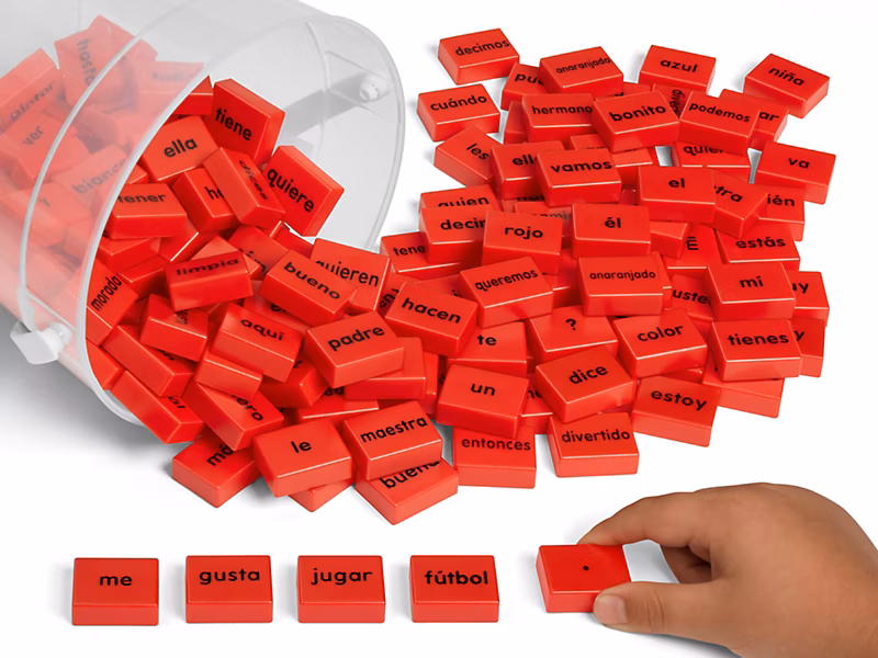 Tub O' Spanish Words - Set 1