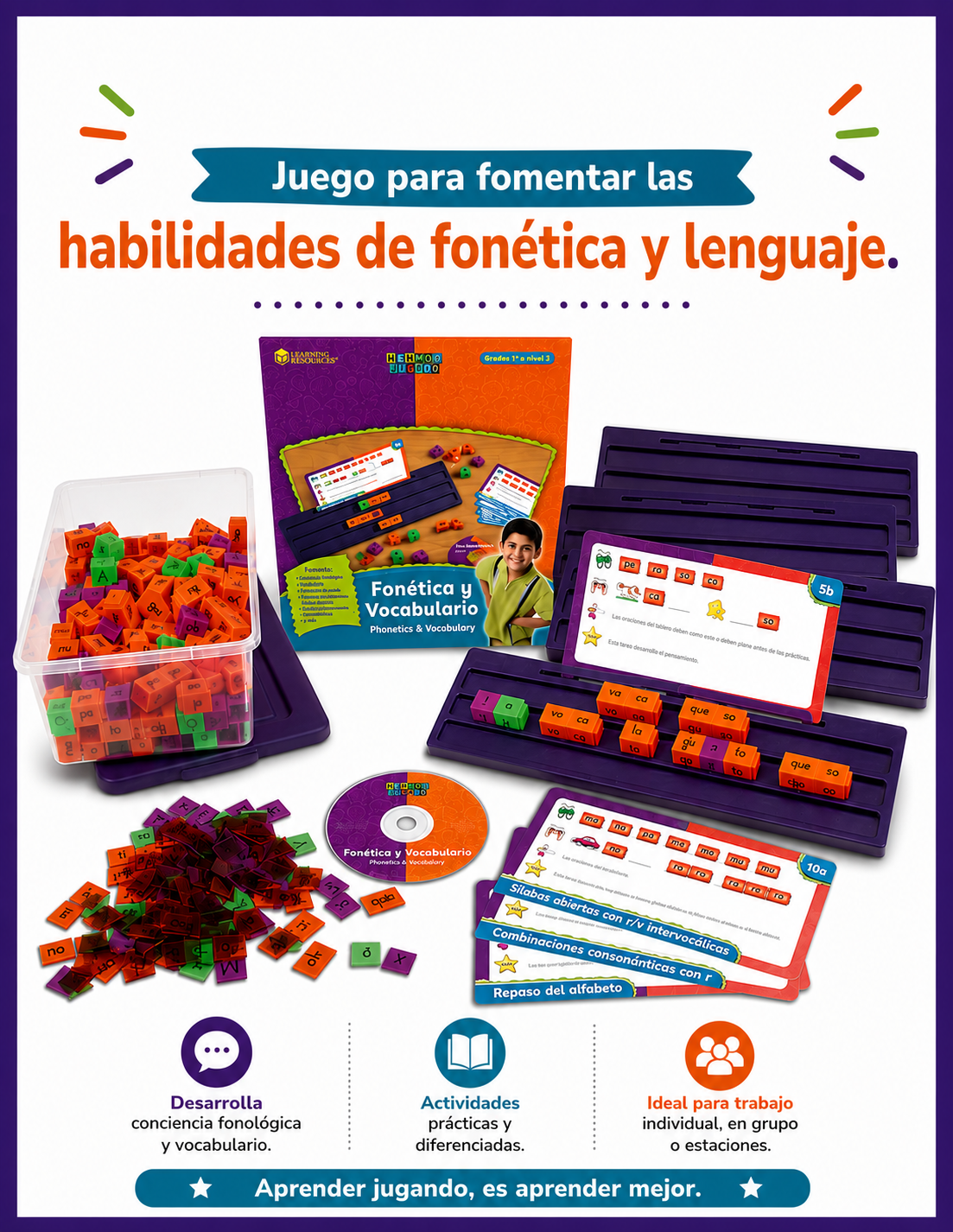Kit de fonética y vocabulario