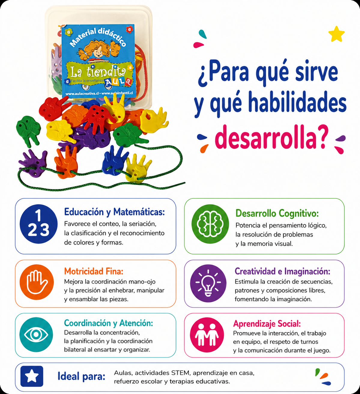 Manitos para conteo