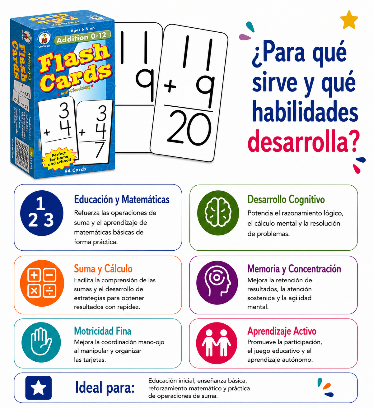 Flash cards (Adición)