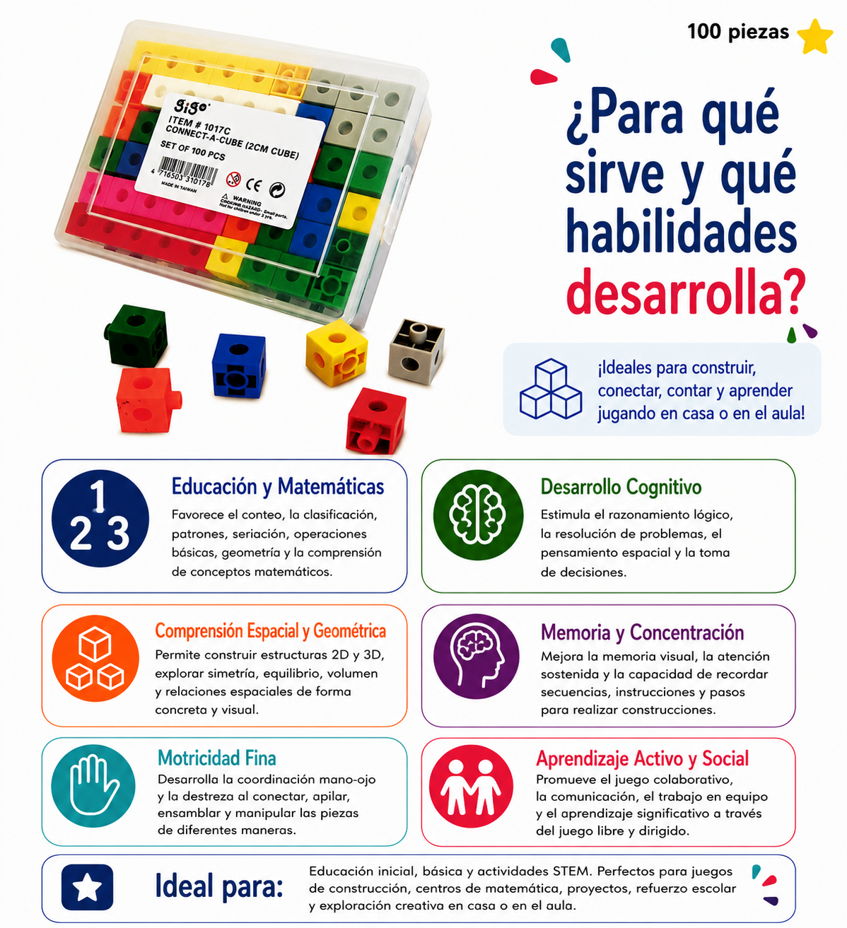 Bloques multiencaje