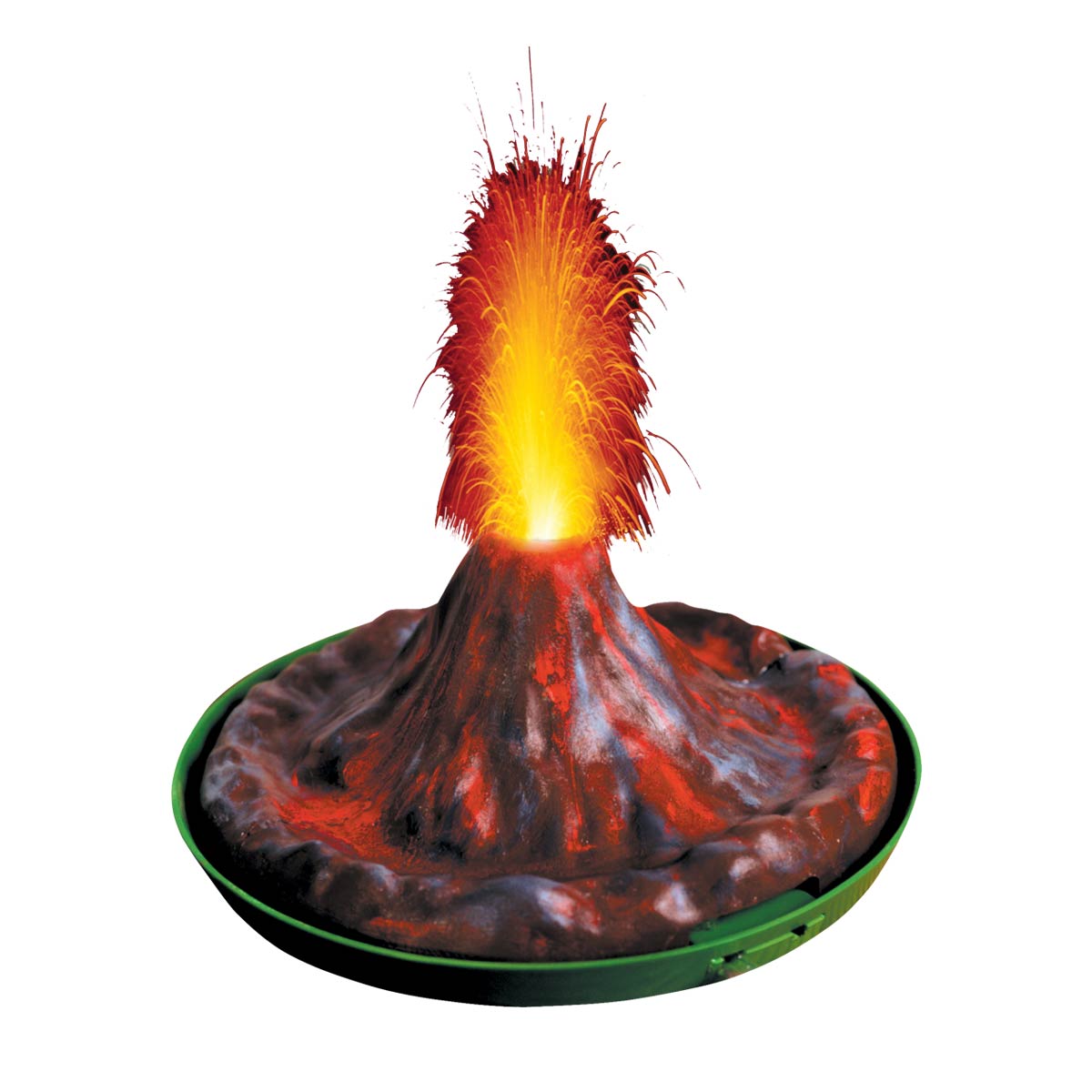 Volcán con efectos
